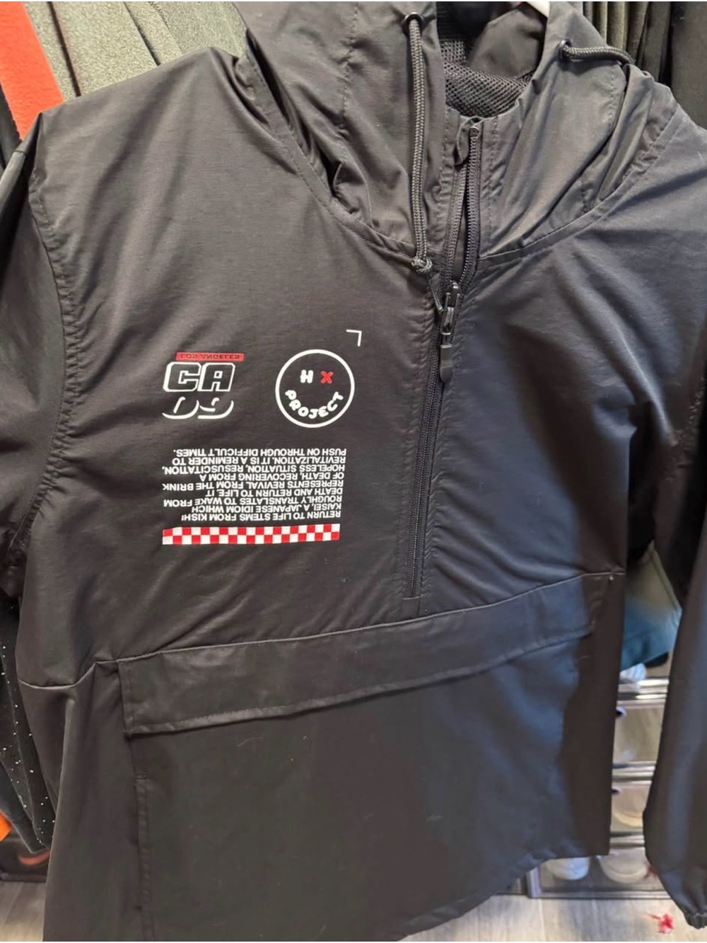 Hartford Project Black 1/4 Zip